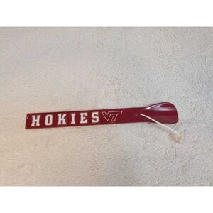 Virginia Tech Hokies VT Shoe Horn Red‎ Plastic Long Handle Accessory